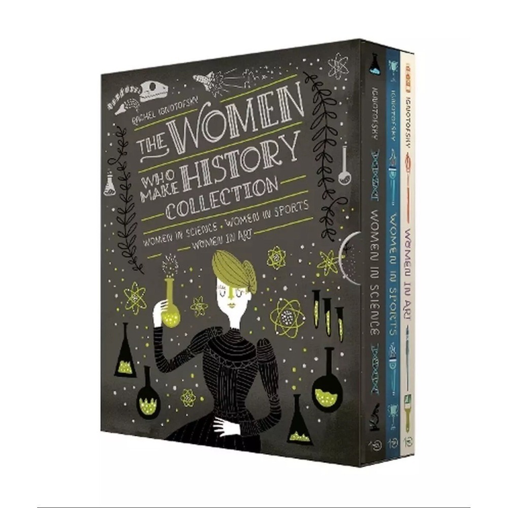 The Women Who Make History Collection [3-Book Boxed Set]: Women in Science, New